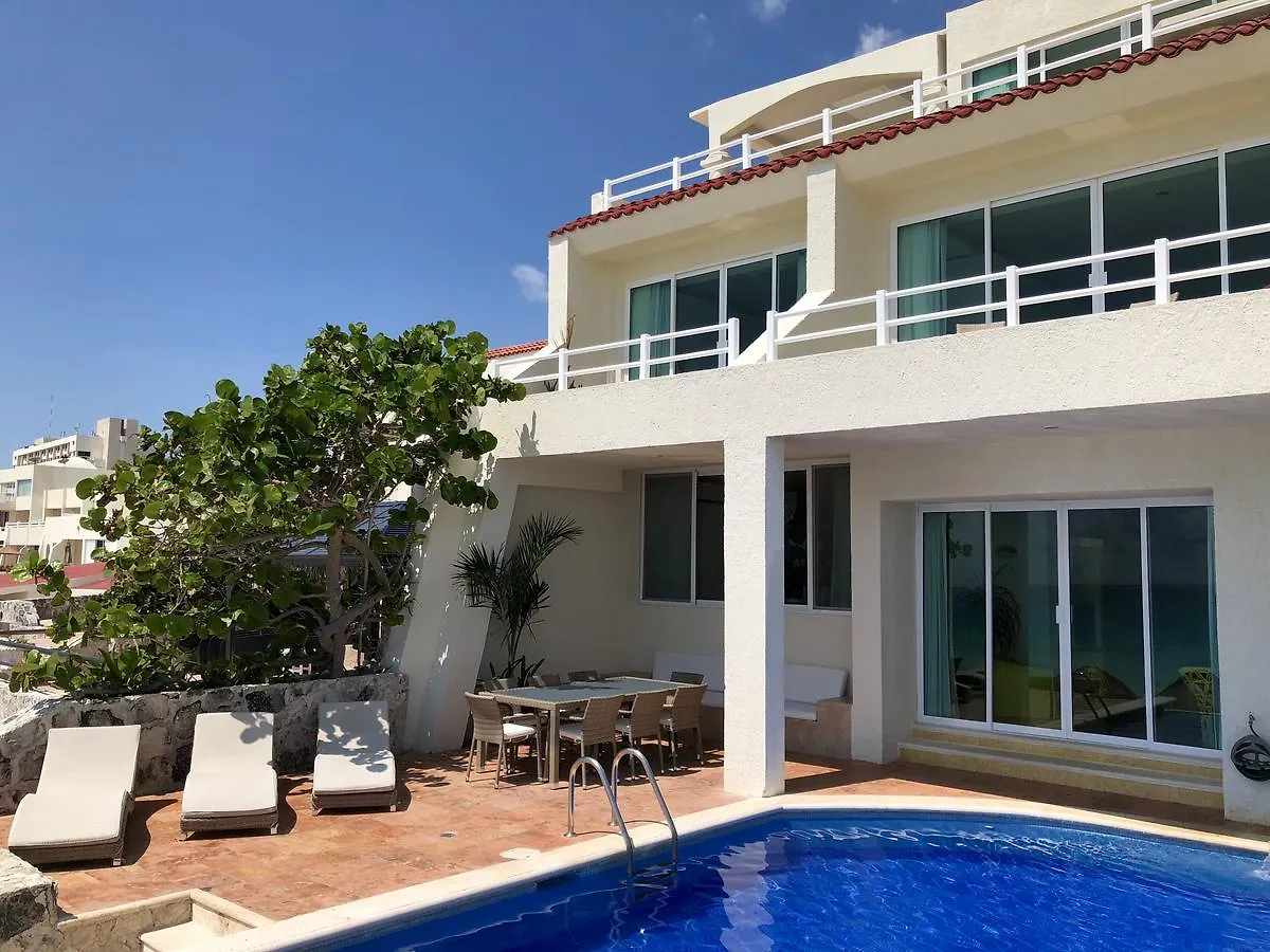 别墅 Eight Bedroom Beach House 坎昆